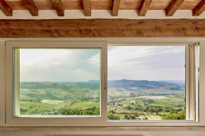 La finestra - centro storico Montepulciano, casa panoramica.